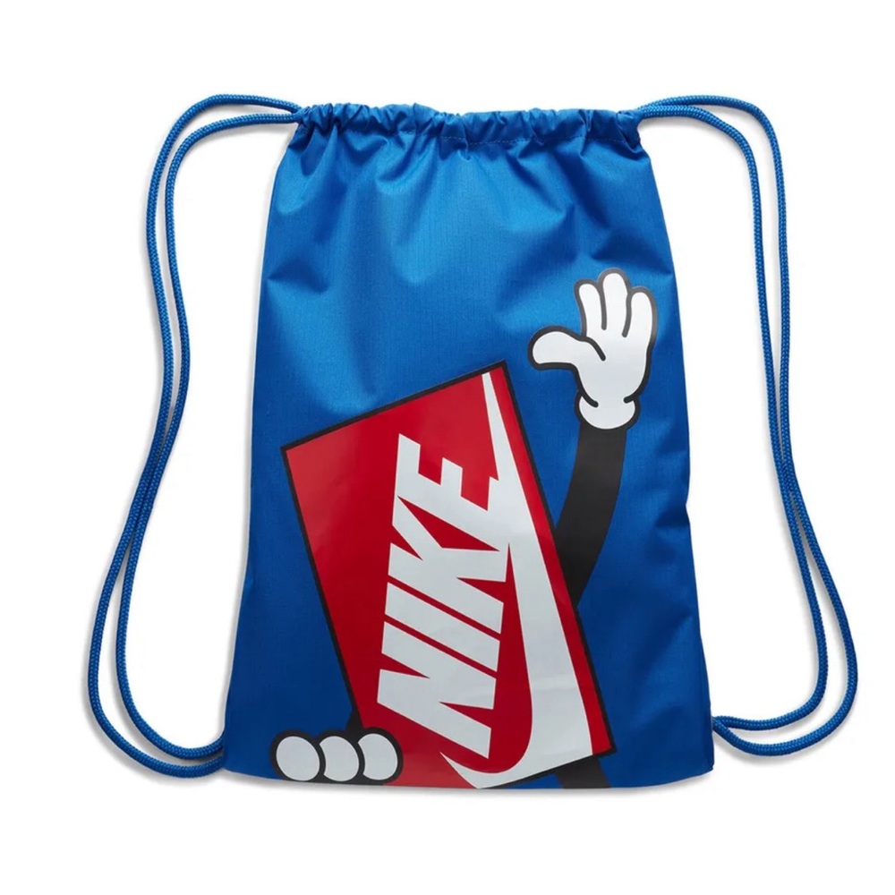 🚫SOLD OUT🚫Nike Graphic Drawstring Bag (12L) Game Royal/Red One Size